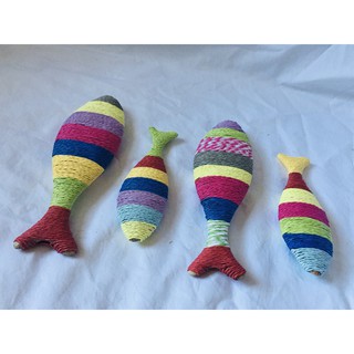 Cá Gỗ Trang Trí Decor ,có ảnh thật