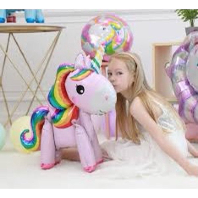 Bóng ngựa Pony 4D trang trí sinh nhật