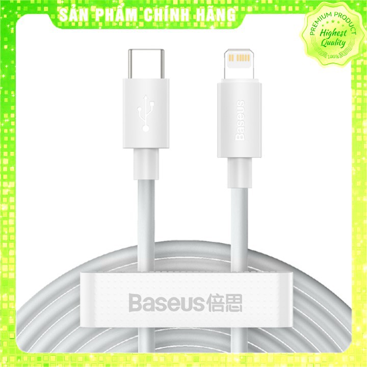 Dây sạc Type C to Lightning Baseus -Super ( bền + nhanh )PD 20W /Dài 1,5m - Chính hãng