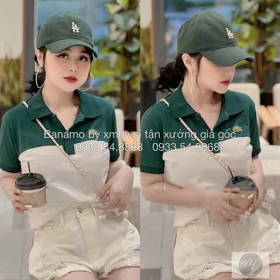 Áo polo nữ, áo thun polo nữ chất vải poly cá sấu nhiều mẫu