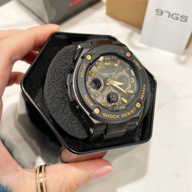 Đồng hồ Nam  GST S310 thể thao kim điện tử, chống nước, auto light, kim dạ quang, 40mm | BigBuy360 - bigbuy360.vn