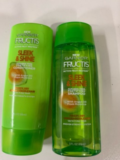 Set dầu gội & xả Garnier hàng Mỹ 89ml