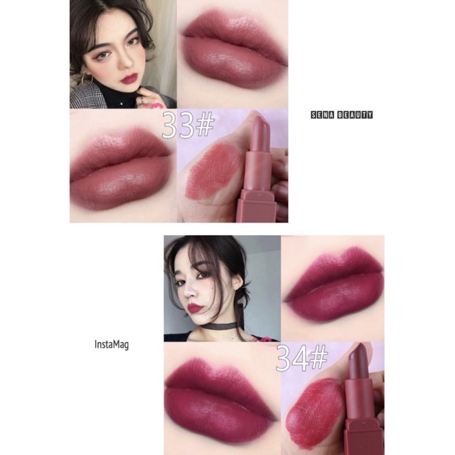 Son Sáp Lì Miss Rose Bản Dupe Của 3CE Mood