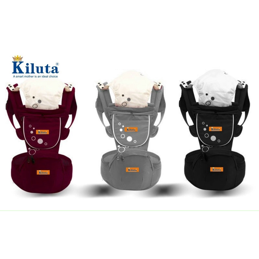 Địu ngồi  -Aimama - kiluta cho bé trai bé Gái