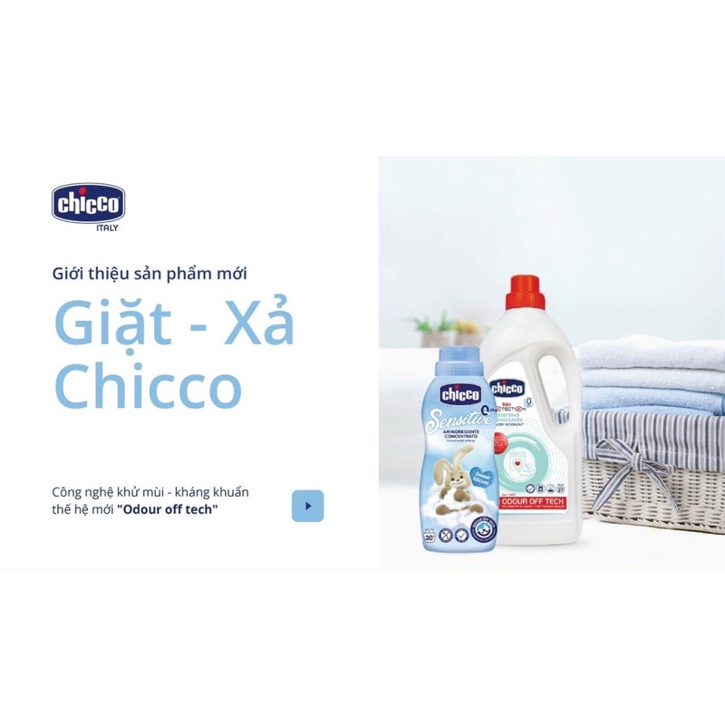 Nước giặt - Nước Xả quần áo Chicco dành cho bé 0M+