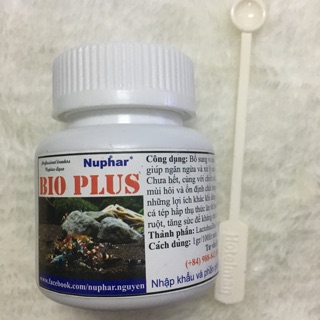 Vi sinh trong nước khử độc hổ trợ tiêu hoá cho tép cá Bio Plus Nuphar