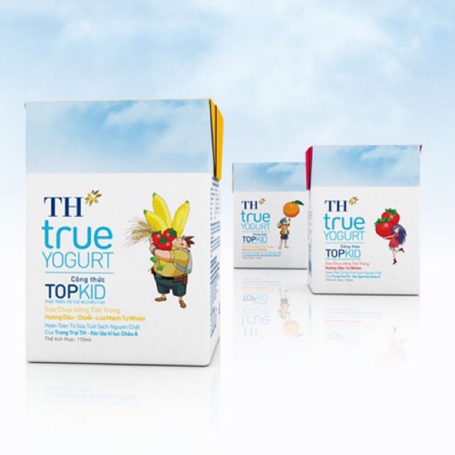 Sữa Chua Uống Tiệt Trùng Công thức TOP KID 110ml