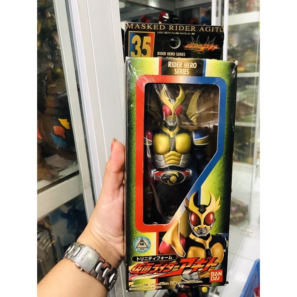 TPHCM Đồ chơi siêu nhân Mô hình Sofubi  Kamen Rider size 18cm Hàng chính hãng Bandai