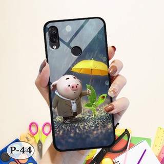 Ốp lưng kính Xiaomi Redmi Note 7/ Note 7 Pro- hình 3D