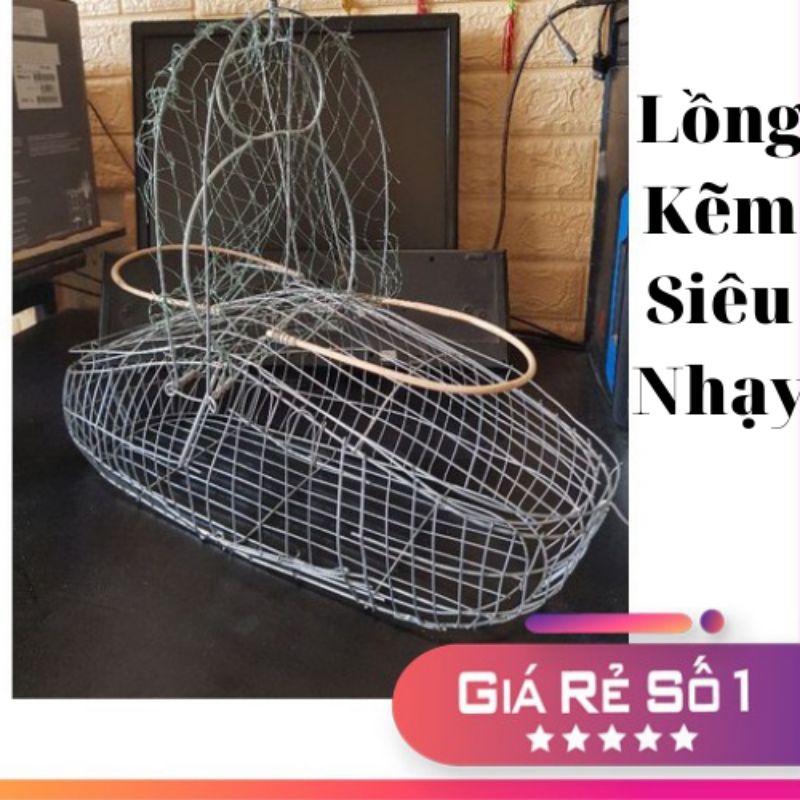 Lồng bẫy chim chào mào- choè bằng kẽm siêu nhạy giá rẻ, lụp bẫy chim - NaHi Shop