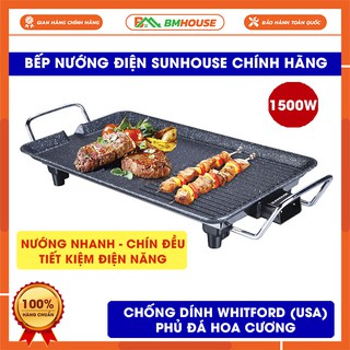 Bếp nướng điện SUNHOUSE SHD4607, Bếp nướng Sunhouse SHD4607 tốc độ nướng nhanh, tiết kiệm điện năng. Bảo hành 12 tháng