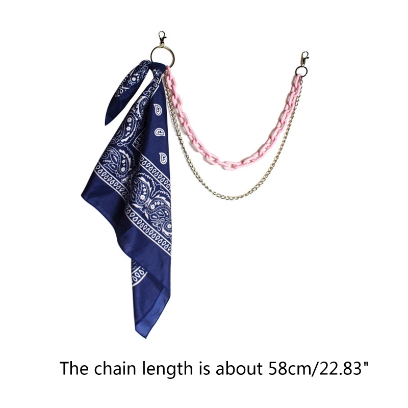 Dây Xích Kim Loại Đeo Thắt Lưng / Ví Phong Cách Hip hop Unisex