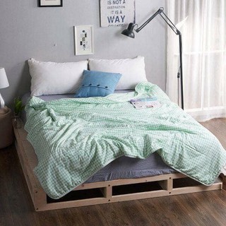 Chăn Đũi Muji kẻ sọc nhỏ (3 màu)