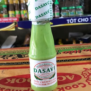 Muối ớt xanh Dasavi (130gr)
