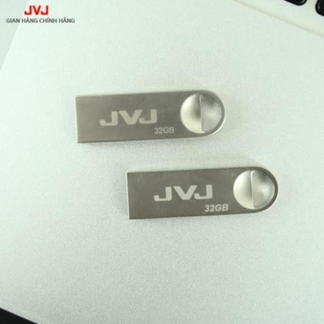 USB JVJ S3 64GB/32GB/16GB/8GB/4GB/2GB vỏ kim loại, USB 2.0 nhỏ gọn, tốc độ up 100MB/s