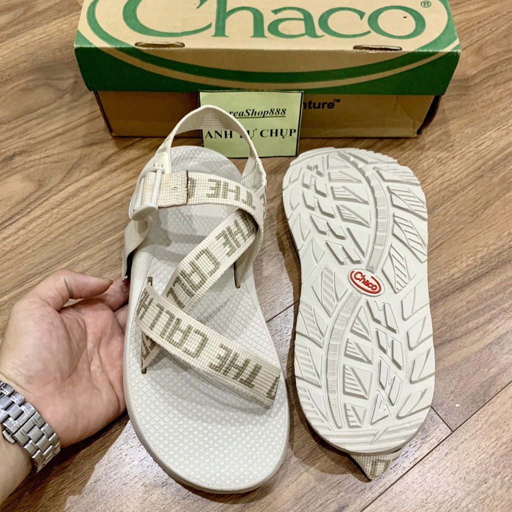 Dép Sandal Nam Chaco Đế Thơm Quai Dù D198