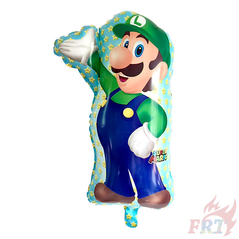 ♦ Trang Trí Tiệc - Bong Bóng ♦ 1 Bong Bóng Kiếng Kiếng Hình Super Mario Dùng Trang Trí Tiệc Sinh Nhật