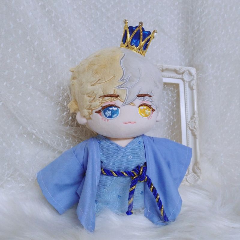 Bộ Trang Phục Yukata Lolita Whisper Of Sky Áo Và Vương Miện Cho Doll 20cm