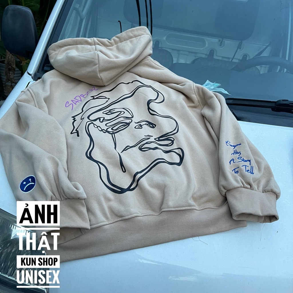 Áo khoác vintage sadstory hoodie Zipper áo khoác dây kéo sad boiz vintage sadboiz full tag | BigBuy360 - bigbuy360.vn