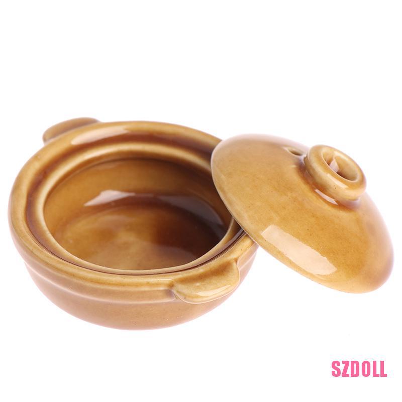 Mô Hình Nồi Chảo Nồi Chảo Đồ Dùng Nhà Bếp Thu Nhỏ Dành Cho Nhà Búp Bê DOM