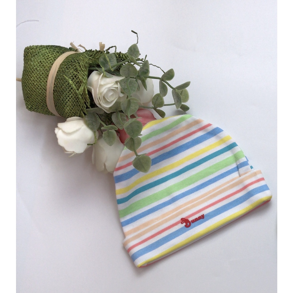 Mũ sơ sinh 0-6m cotton xuất