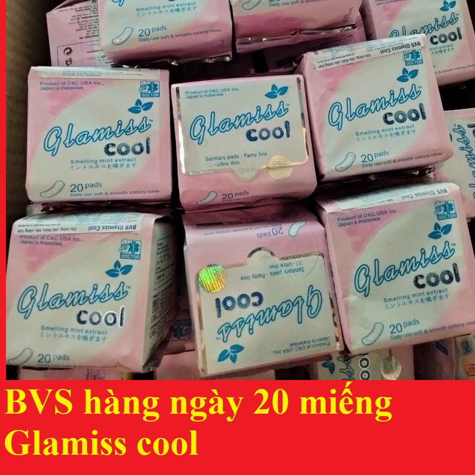 Băng vệ sinh Glamiss cool hàng ngày
