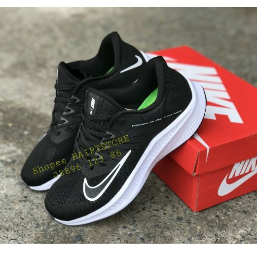 Giày Running Nike Quest 3 Black/White (20) Nam/Nữ [Chính Hãng - FullBox] - HAIPTSTORE