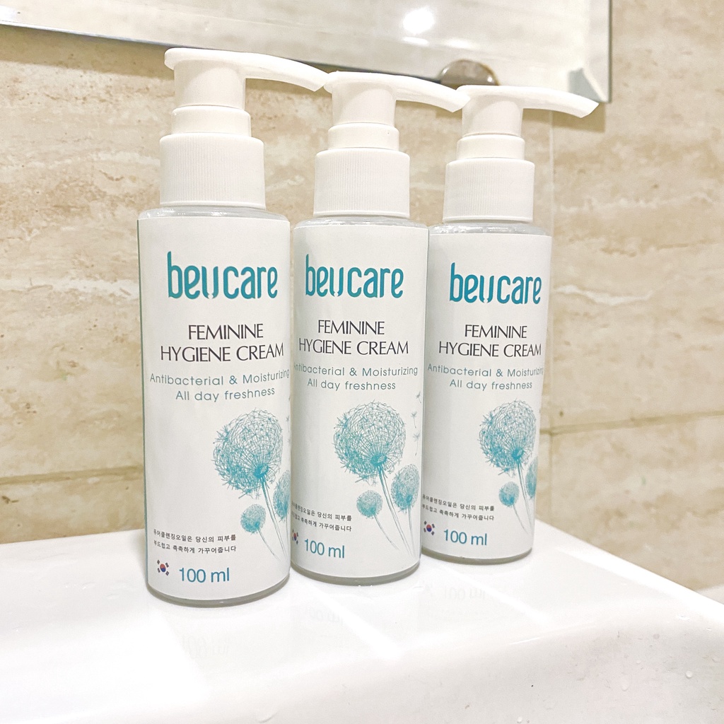 Combo 2 dung dịch vệ sinh phụ nữ và nước giặt đồ lót chuyên dụng BeUcare 200ml