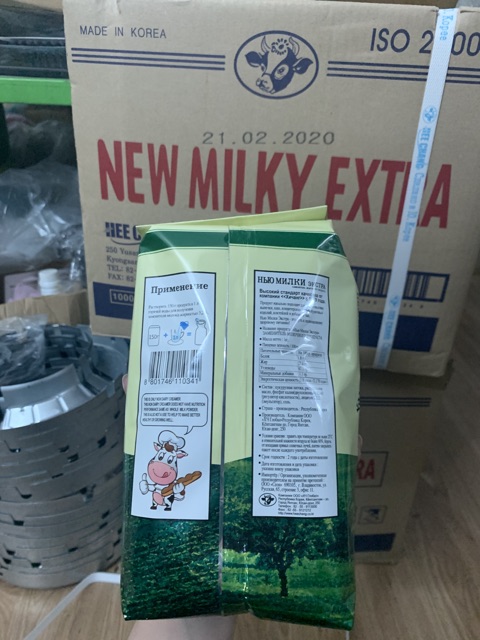 SỮA BÉO NGA NEW MILKY GÓI 1kg về hàng