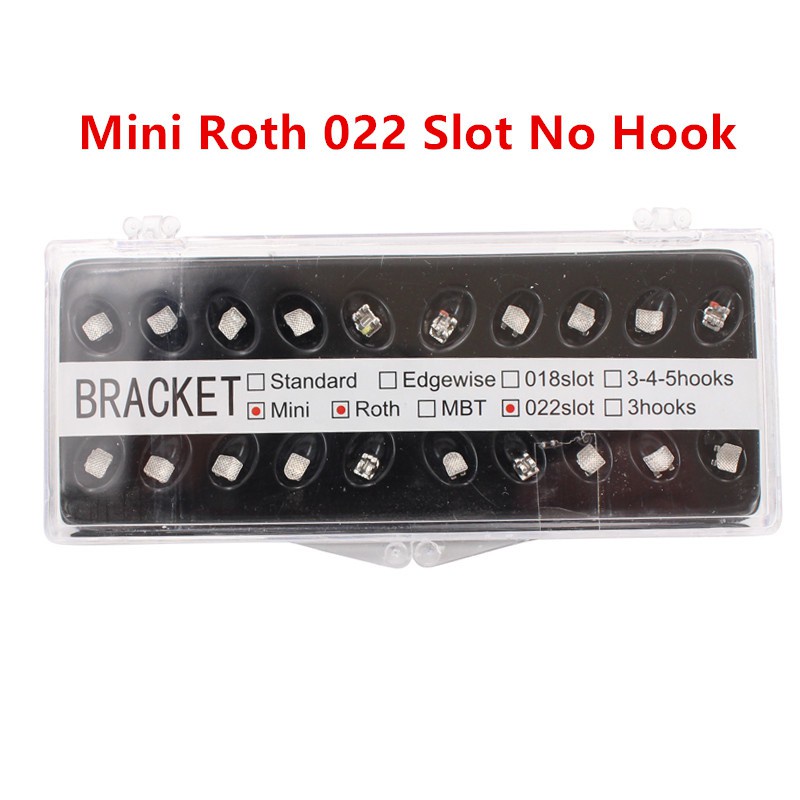 Set 20 móc nối niềng răng chất liệu kim loại chất lượng cao