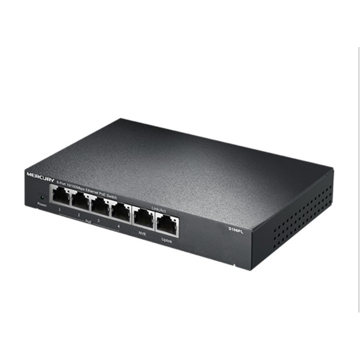 [Mã 159ELSALE hoàn 7% đơn 300K] Bộ Chia Mạng Switch Poe Mercury 4 , 5 , 6 , 10 cổng , 8 cổng port