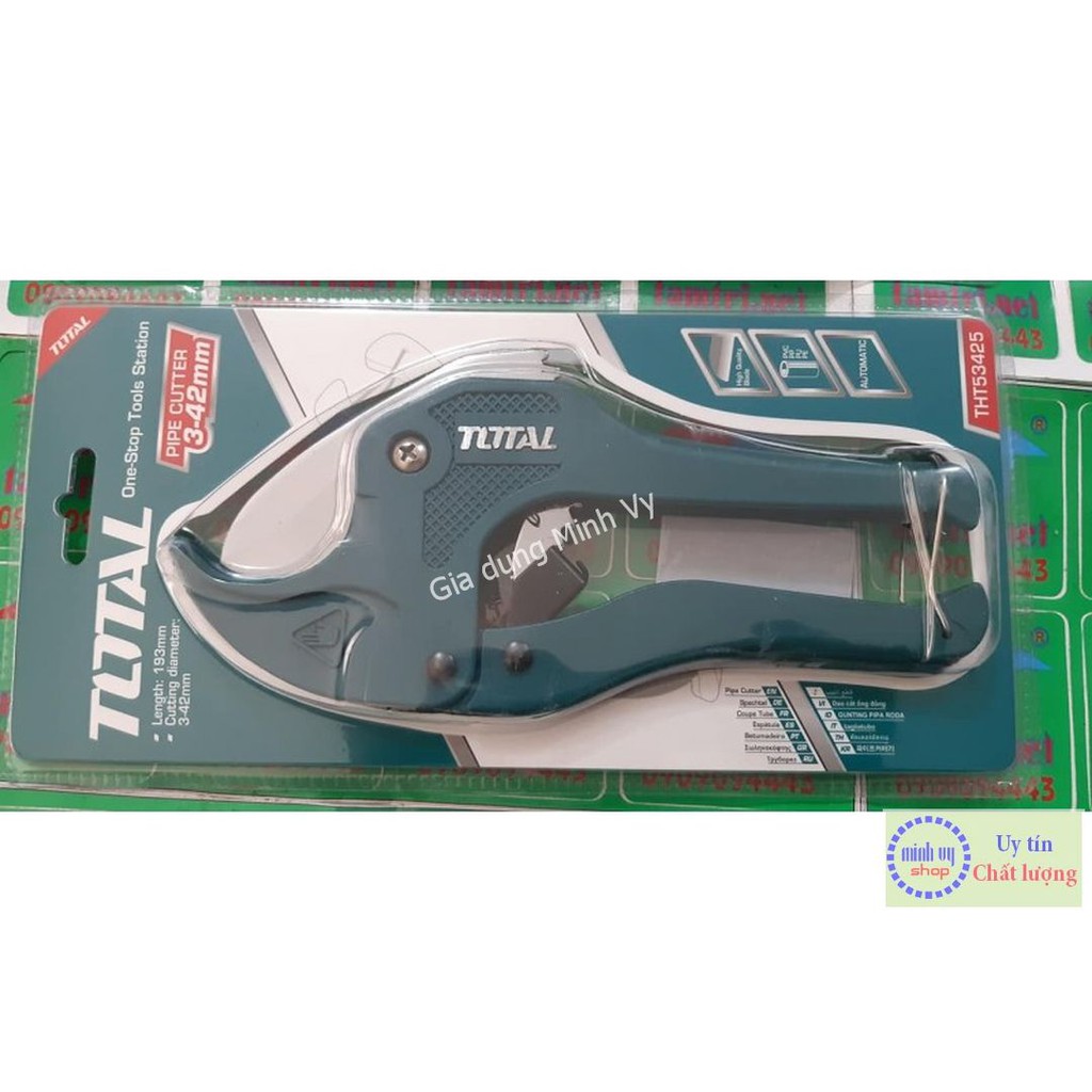 Dao cắt ống nhựa PVC Total THT53425 193mm