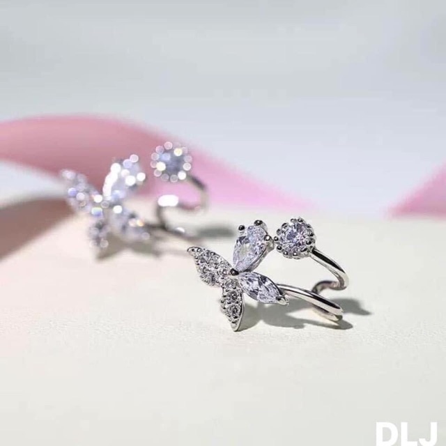 Bông tai bạc nguyên chất ,giá cực sốc