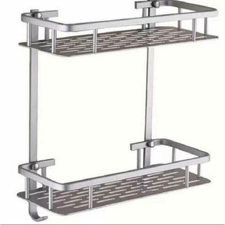 Kệ để đồ nhà tắm bếp 2 tầng
