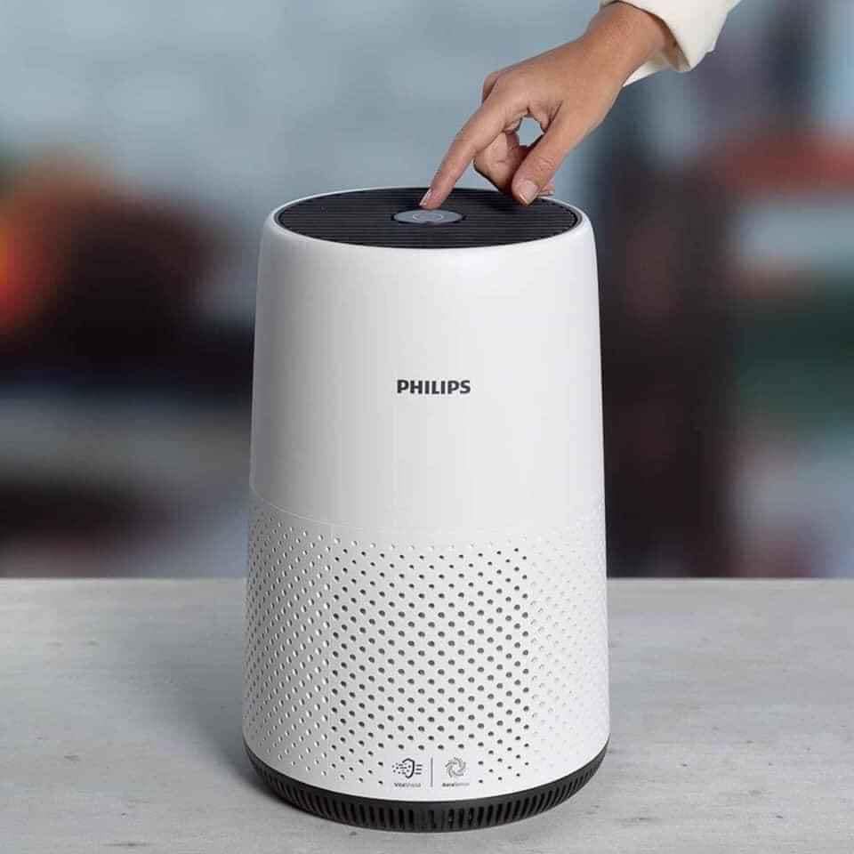 Máy lọc không khí Philips AC0850, lọc sạch không khí, virus, vi khuẩn tới 99.9%, bảo hành 2 năm | Hàng chính hãng