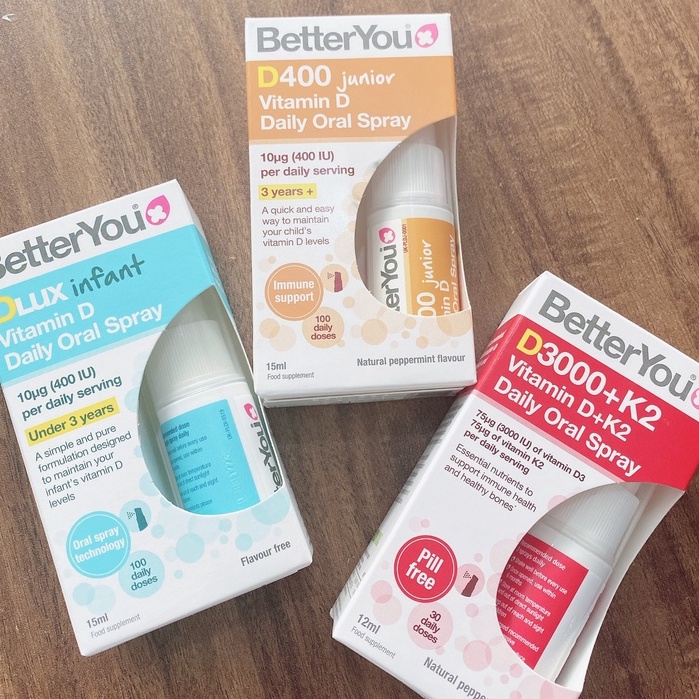 Better you-Vitamin D3 dạng xịt lọ 15ml cho bé dễ hấp thu