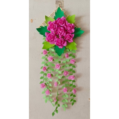 Giỏ hoa treo tường mầm non