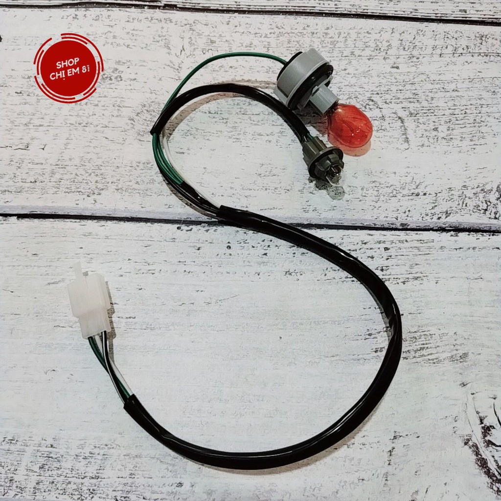 Dây xi nhan, đuôi xi nhan trước xe SH Việt kèm demi sương mù có sẵn bóng