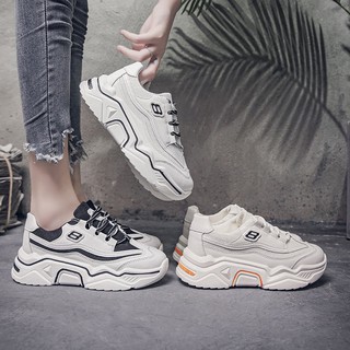 Giày sneaker đế dày thời trang Harajuku phong cách Hàn Quốc 2019