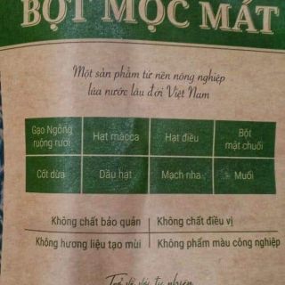 Sữa bột từ hạt mộc mát-500g