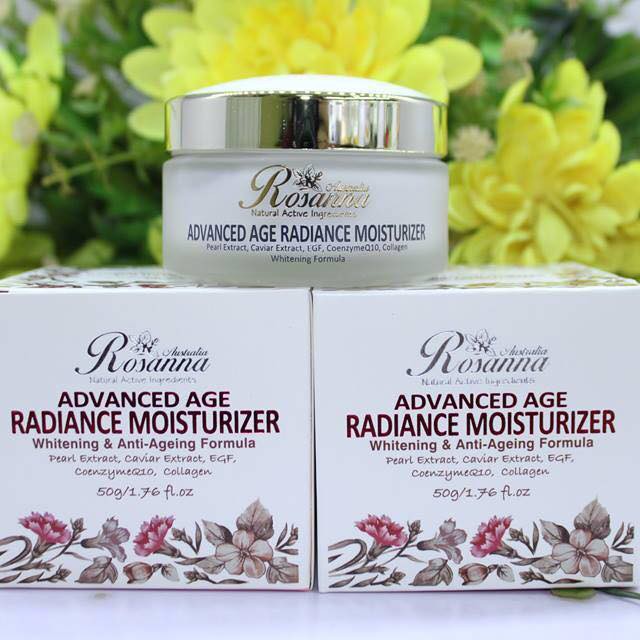 Kem dưỡng da chống lão hóa Rosanna Advanced Age Radiance Moisturizer 50g | Shopee Việt Nam