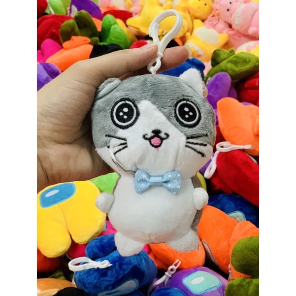 Gấu bông mèo mini 12cm