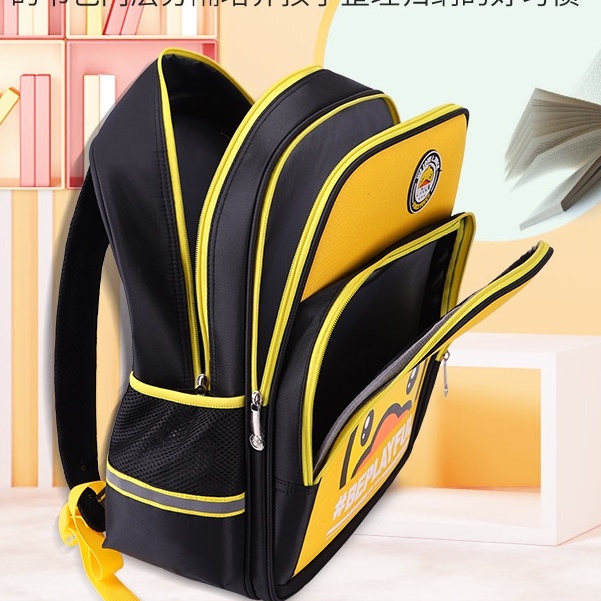 Balo Vịt Vàng Siêu Nhẹ Cho Bé Tiểu Học Thiết Kế Thời Trang Năng Động