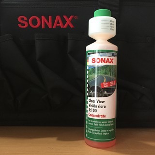 Nước rửa kính lái đậm đặc Sonax Clear View 1:100 Concentrate 250ml 371141