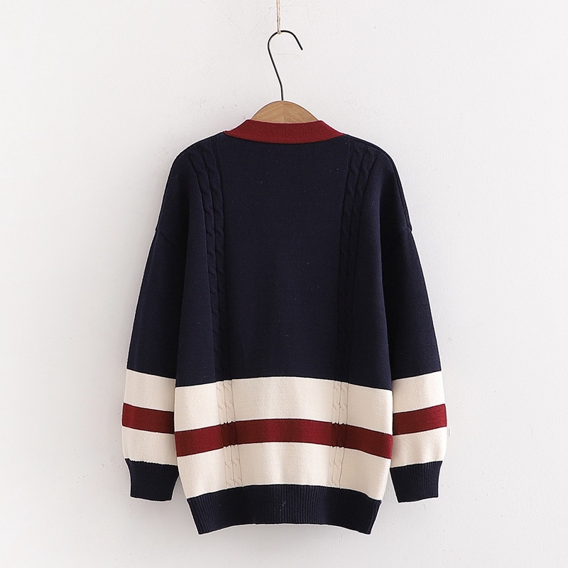Áo khoác cardigan len nữ màu xanh than kem form rộng trơn Quảng châu cao cấp thu đông 2022 hot tiktok douyin kozoda AC67