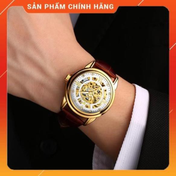 [FullBox] ĐỒNG HỒ CƠ TỰ ĐỘNG NAM AUTOMATIC CHÍNH HÃNG FNGEEN DÂY DA CAO CẤP GIÁ RẺ | BigBuy360 - bigbuy360.vn