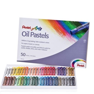 Bút Sáp Màu Pentel PHN-50 (50 Màu)