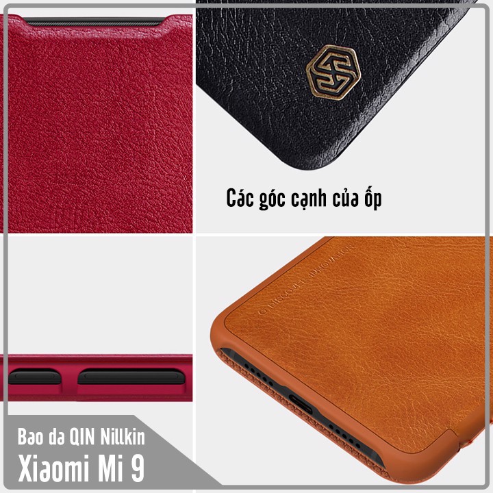 Bao da Xiaomi Mi 9 Nillkin Qin