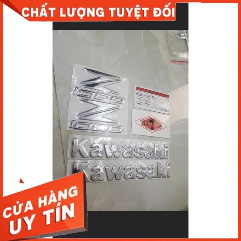 full bộ tem decal nổi kawasaki z1000 sale