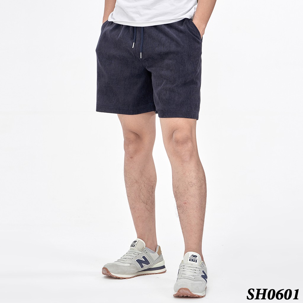 Quần Short Đùi Nhung Tăm Nam Nữ ROUGH Form Unisex Chất Mát Mẻ, Trẻ Trung